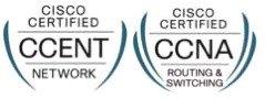CCENT & CCNA Certified Logo